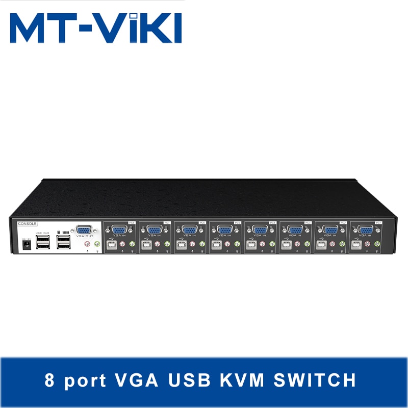MT-VIKI 8 Ʈ USB KVM ġ,  ׷, USB..
